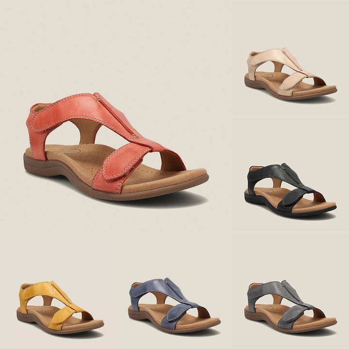 Rianne | Orthopedische leren sandalen | 1+1 Gratis