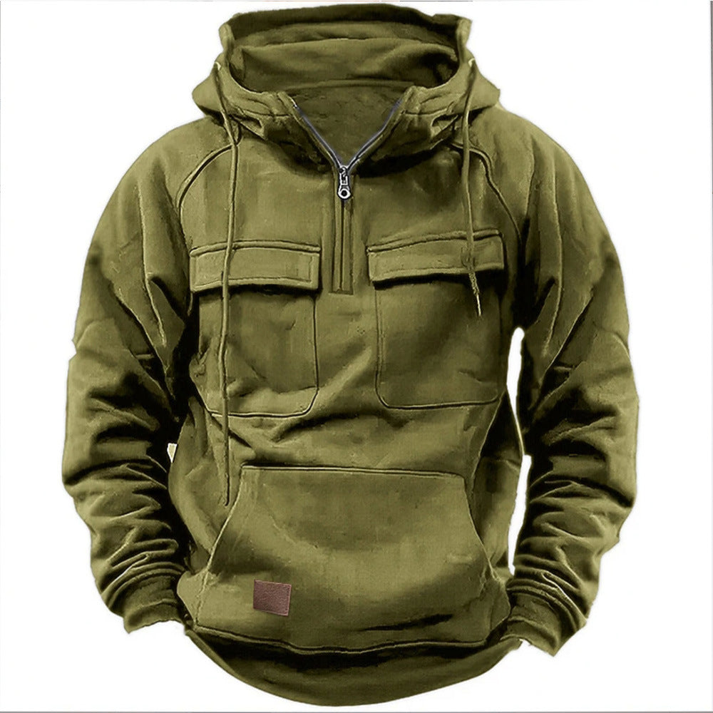 Dave™ | Cargo Pullover Hoodie